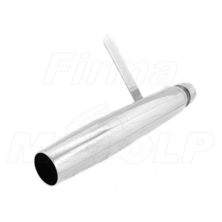 TŁUMIK RURA WYDECHOWA CHROM - CHOPPER DRAG KLASYK