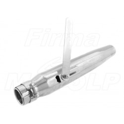 TŁUMIK RURA WYDECHOWA CHROM - CHOPPER DRAG KLASYK