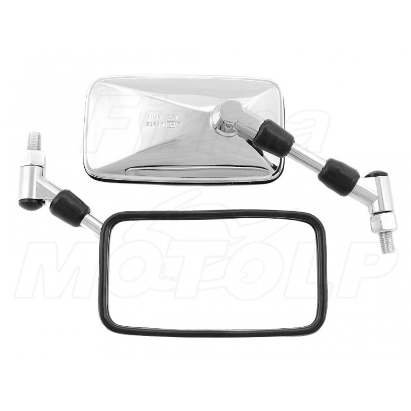 LUSTRA LUSTERKA CHROM METAL HONDA CMX 125 REBEL VT 125 SHADOW HOMOLOGACJA E9