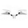 LUSTRA LUSTERKA CHROM METAL HYOSUNG GV 125 250 GV125 GV250 HOMOLOGACJA E9