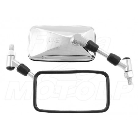 LUSTRA LUSTERKA CHROM METAL HYOSUNG GV 125 250 GV125 GV250 HOMOLOGACJA E9