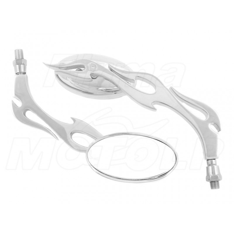 LUSTRA LUSTERKA CHROM METAL YAMAHA XVS 125 250 DRAG STAR