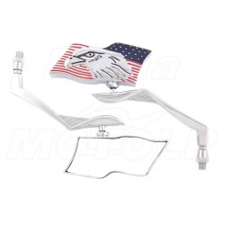 LUSTRA LUSTERKA CHROM METAL YAMAHA XVS 1600 1700 WARRIOR SILVERADO