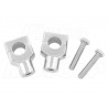 MOCOWANIA UCHWYTY RISERY KIEROWNICY 25,4MM CHROM METAL