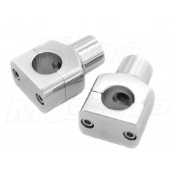 MOCOWANIA UCHWYTY RISERY KIEROWNICY 25,4MM CHROM METAL