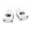 MOCOWANIA UCHWYTY RISERY KIEROWNICY 25,4MM CHROM METAL