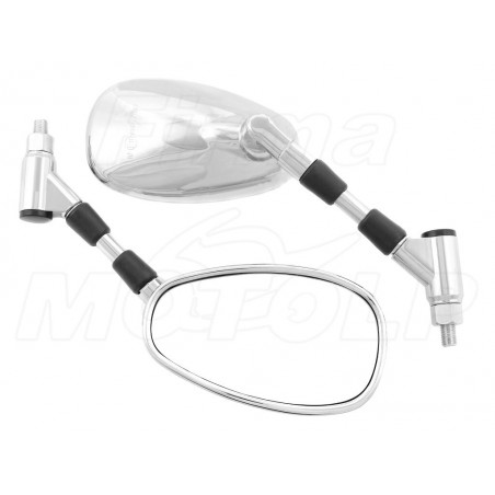 LUSTRA LUSTERKA CHROM YAMAHA XVS 125 250 DRAG STAR HOMOLOGACJA E11