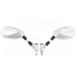 LUSTRA LUSTERKA CHROM YAMAHA XVS 1600 1700 WARRIOR SILVERADO HOMOLOGACJA E11