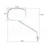 LUSTRA LUSTERKA CHROM YAMAHA XV 700 750 1000 1100 VIRAGO HOMOLOGACJA E11