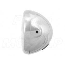 REFLEKTOR LIGHTBAR LAMPA PRZÓD METAL CHROM 7 CALI H4