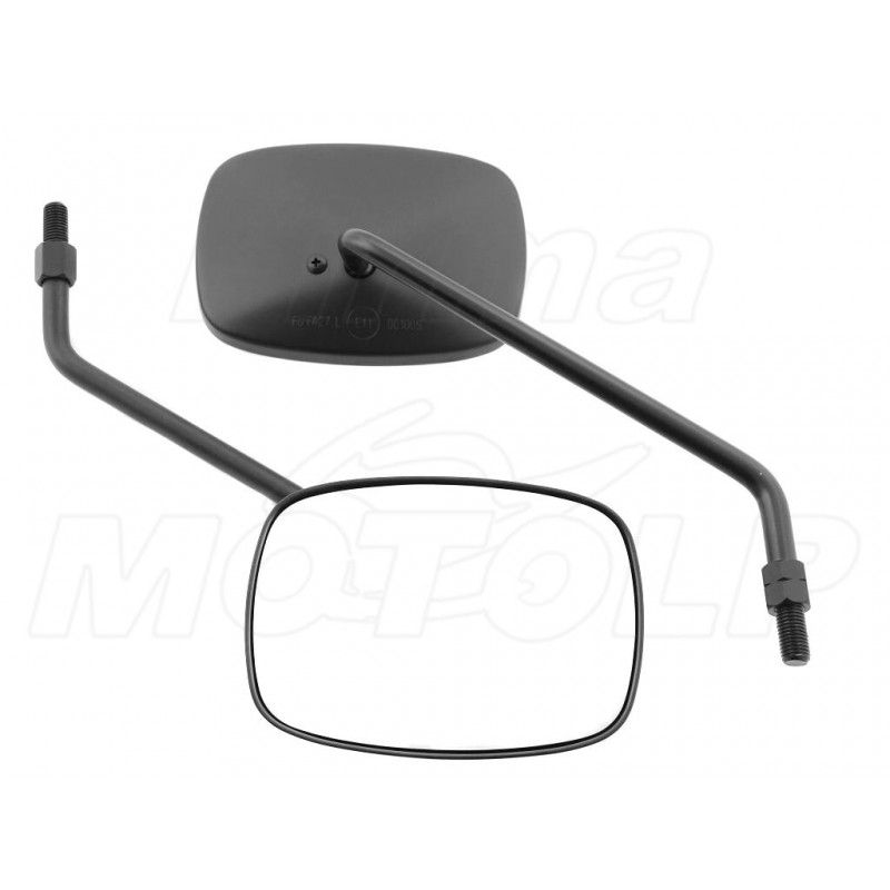 LUSTRA LUSTERKA CZARNY MAT YAMAHA V-STAR 650 1100 XVZ 1300 ROYAL STAR HOMOLOGACJA E11