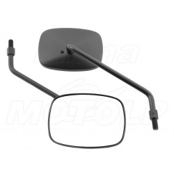 LUSTRA LUSTERKA CZARNY MAT YAMAHA XV 700 750 1000 1100 VIRAGO HOMOLOGACJA E11