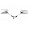 LUSTRA LUSTERKA CHROM HYOSUNG GV 125 250 GV125 GV250 HOMOLOGACJA E9