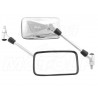 LUSTRA LUSTERKA CHROM HYOSUNG GV 125 250 GV125 GV250 HOMOLOGACJA E9