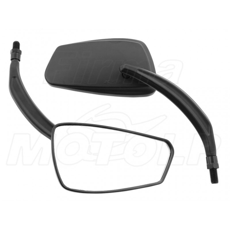 LUSTRA LUSTERKA CZARNY MAT HONDA VT 600 750 1100 SHADOW C2 C3 C4 C5 HOMOLOGACJA E9