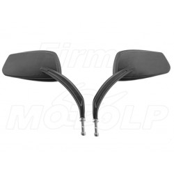 LUSTRA LUSTERKA METAL CZARNY MAT HARLEY DAVIDSON HD CHROM 8MM HOMOLOGACJA E9