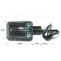 MIGACZE KIERUNKOWSKAZY KIERUNKI UNIWERSALNE CARBON KRÓTKIE 12V 23W