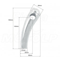 MOCOWANIA UCHWYTY RISERY KIEROWNICY CAL 25,4MM SUZUKI BOULEVARD C50 M95 C50T