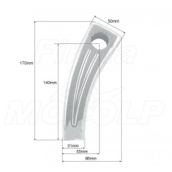MOCOWANIA RISERY UCHWYT KIEROWNICY 25,4MM SUZUKI VL INTRUDER VOLUSIA VZ