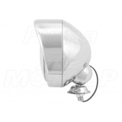 REFLEKTORY LIGHTBARY LAMPY PRZÓD 4 CALE CHROM METAL HOMOLOGACJA E9