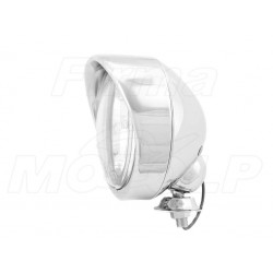 REFLEKTORY LIGHTBARY LAMPY PRZÓD 4 CALE CHROM METAL HOMOLOGACJA E9