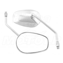 LUSTRA LUSTERKA CHROM YAMAHA XV 125 250 535 VIRAGO HOMOLOGACJA E9