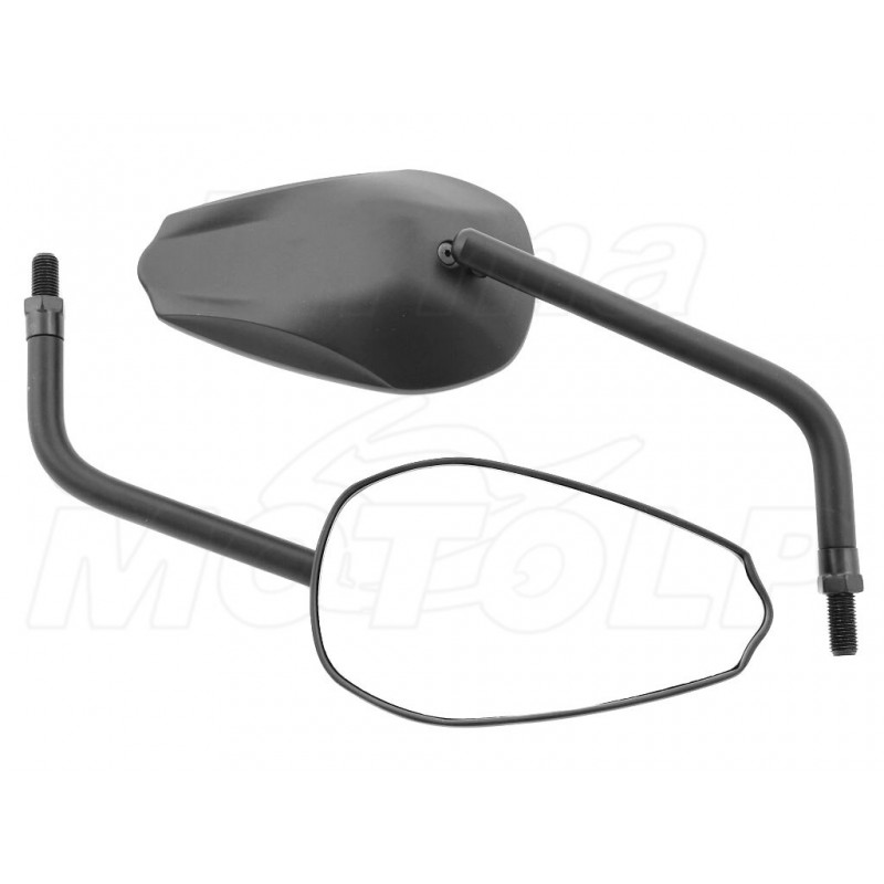 LUSTRA LUSTERKA CZARNY MAT KAWASAKI EL BN 125 250 ELIMINATOR HOMOLOGACJA E9