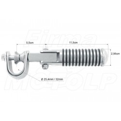 PODNÓŻKI SPACERÓWKI NA GMOLE 25MM 32MM SUZUKI VL C800 M800 C90 INTRUDER VOLUSIA