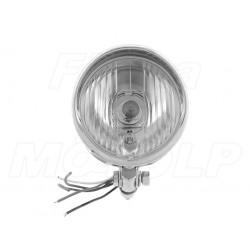 REFLEKTOR LIGHTBAR LAMPA PRZÓD 4 CALE CHROM HOMOLOGACJA E4
