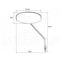 LUSTRA LUSTERKA CHROM HONDA VT 600 750 1100 SHADOW C2 C3 C4 C5