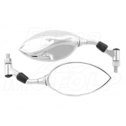 LUSTRA LUSTERKA CHROM HONDA VTX 1300 VTX 1800 VT 1300 CX FURY HOMOLOGACJA E9