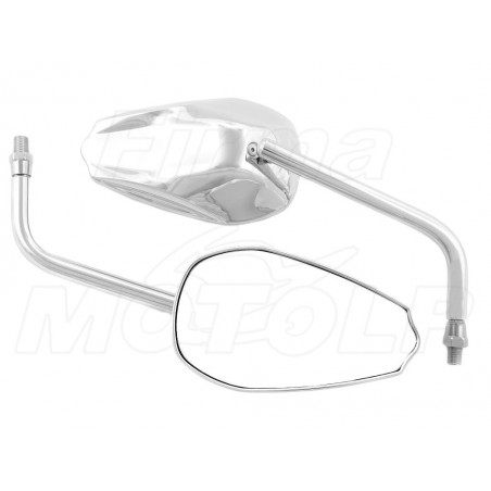 LUSTRA LUSTERKA CHROM HONDA VTX 1300 VTX 1800 VT 1300 CX FURY HOMOLOGACJA E9