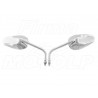 LUSTRA LUSTERKA CHROM HONDA VTX 1300 VTX 1800 VT 1300 CX FURY HOMOLOGACJA E9