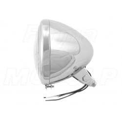 REFLEKTORY LIGHTBARY LAMPY PRZÓD 5,5 CALA CHROM HOMOLOGACJA E9 HC/R