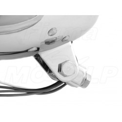 REFLEKTORY LIGHTBARY LAMPY PRZÓD 5,5 CALA CHROM HOMOLOGACJA E9 HC/R