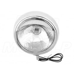 REFLEKTOR LIGHTBAR LAMPA PRZÓD CHROMOWANY 4,5 CALA