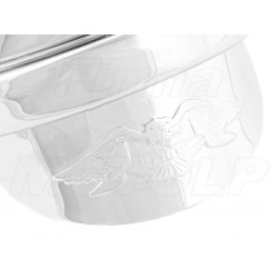 REFLEKTORY LIGHTBARY LAMPY PRZÓD CHROMOWANE 4,5 CALA KOMPLET