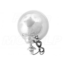 REFLEKTORY LIGHTBARY LAMPY PRZÓD CHROMOWANE 4,5 CALA KOMPLET