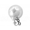 REFLEKTORY LIGHTBARY LAMPY PRZÓD CHROMOWANE 4,5 CALA KOMPLET