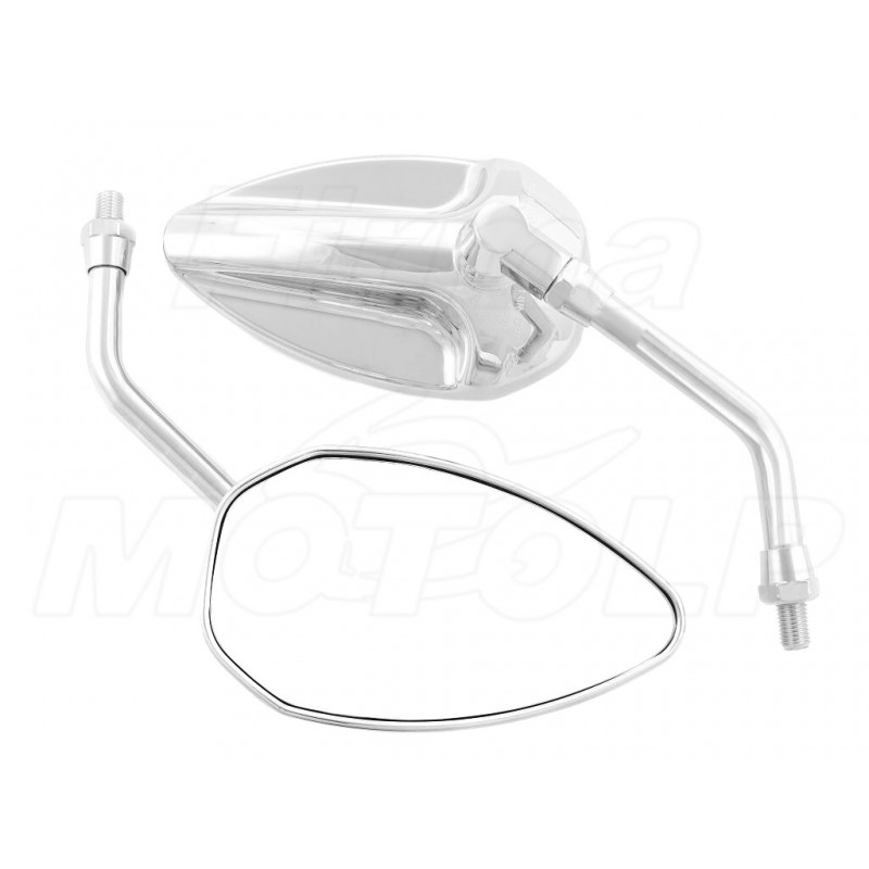 LUSTRA LUSTERKA CHROM HONDA VTX 1300 VTX 1800 VT 1300 CX FURY HOMOLOGACJA E9