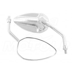 LUSTRA LUSTERKA CHROM KAWASAKI EL BN 125 250 ELIMINATOR HOMOLOGACJA E9