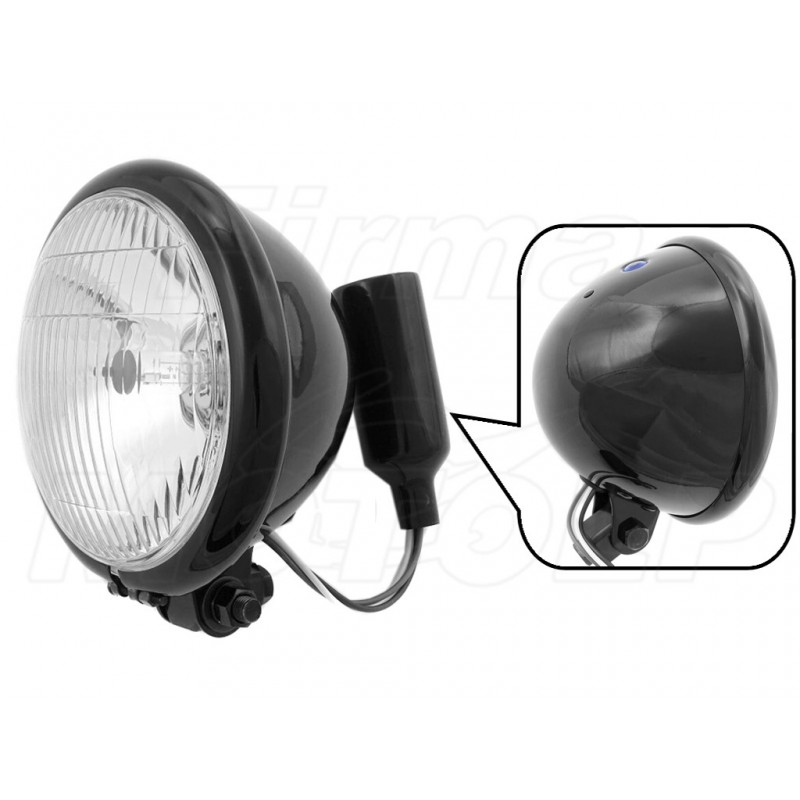 REFLEKTOR LIGHTBAR LAMPA PRZÓD 5,75 CALA CZARNY H4