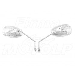 LUSTRA LUSTERKA CHROM HONDA VTX 1300 VTX 1800 VT 1300 CX FURY HOMOLOGACJA E11
