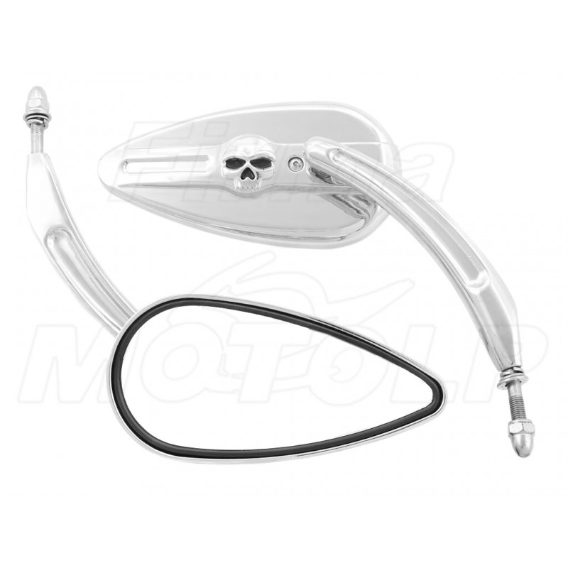 LUSTRA LUSTERKA METAL HARLEY DAVIDSON HD CHROM 8MM