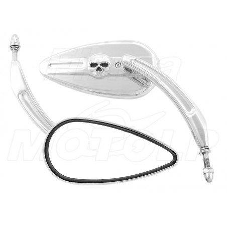 LUSTRA LUSTERKA METAL HARLEY DAVIDSON HD CHROM 8MM