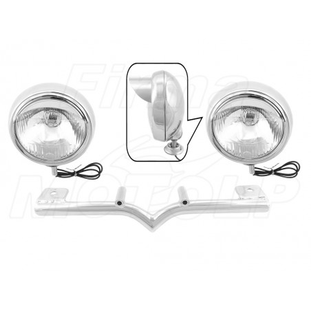 STELAŻ Z LAMPAMI LIGHTBARAMI HONDA VT 750 1100 C2 C3 ACE AERO
