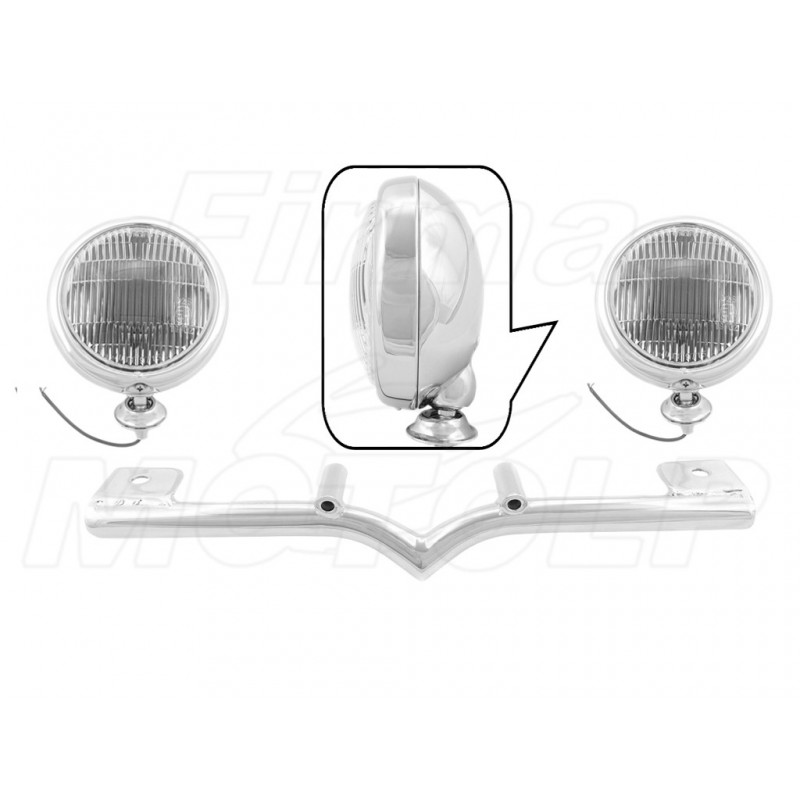 STELAŻ Z LAMPAMI LIGHTBARAMI HONDA VT 750 1100 C2 C3 ACE AERO HOMOLOGACJA E4, 02B - PRZECIWMGŁOWE