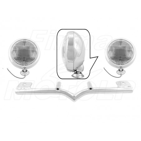 STELAŻ Z LAMPAMI LIGHTBARAMI HONDA VT 750 1100 C2 C3 ACE AERO HOMOLOGACJA E4, 02B - PRZECIWMGŁOWE