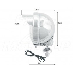 STELAŻ Z LAMPAMI LIGHTBARAMI HONDA VT 600 750 C DC VLX SHADOW BLACK WINDOW