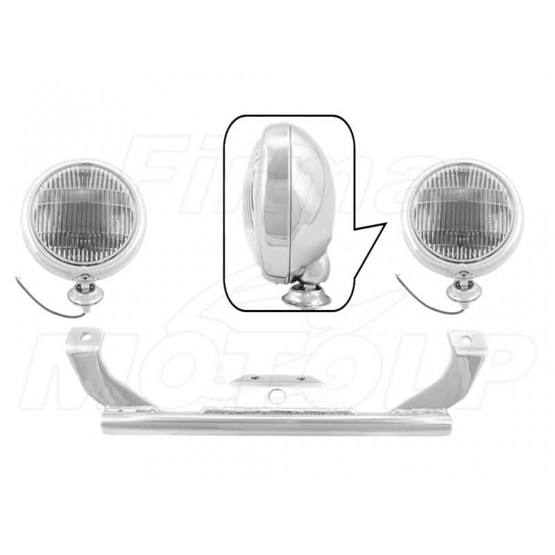 STELAŻ Z LAMPAMI LIGHTBARAMI SUZUKI M90 BOULEVARD M1500 INTRUDER VZ 1500 HOMOLOGACJA E4, 02B - PRZECIWMGŁOWE